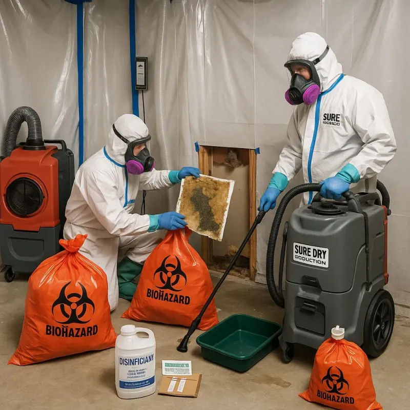 Contaminated Water Handling Protocols process in Craven County, NC